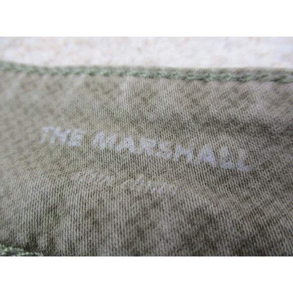 AG Adriano Goldschmied Pants Mens 36 Green Marshall Slim Trousers Chino 36x28 * - Picture 8 of 13